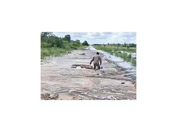 Paró la lluvia y quedaron secuelas en el Alto Paraguay