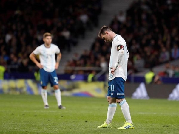 Messi revive la frustración en Argentina