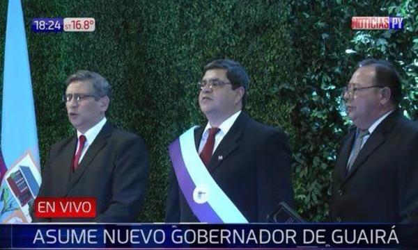 Gobernador de Guairá asume su cargo | Paraguay en Noticias