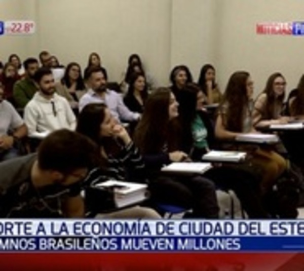 Economía esteña en alza tras masiva llegada de estudiantes brasileños - Paraguay.com