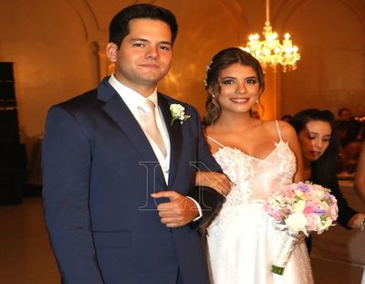 Ximena y Esteban se casaron