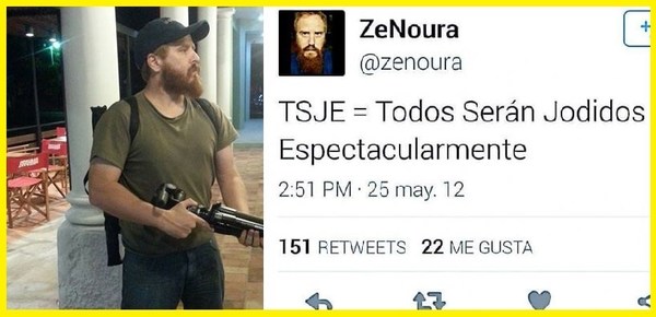 Zenoura Cazador de Planillas? Conocido fotógrafo era planillero del TSJE? - Churero.com