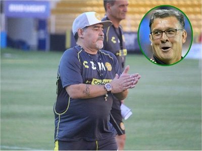 Maradona dice que el Tata Martino le dará muchas alegrías a México