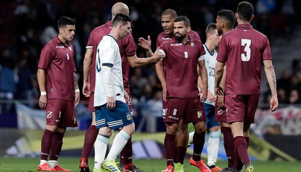 Venezuela golpea duro a Messi y compañía - ADN Paraguayo