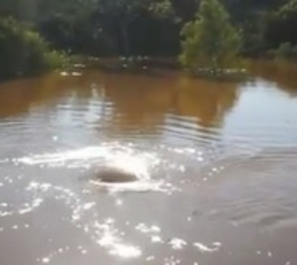 Captan remolino en río Aquidabán - Paraguay.com
