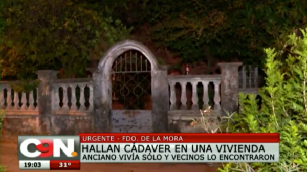 HOY / Hallan cuerpo sin vida de un septuagenario en Fernando de la Mora