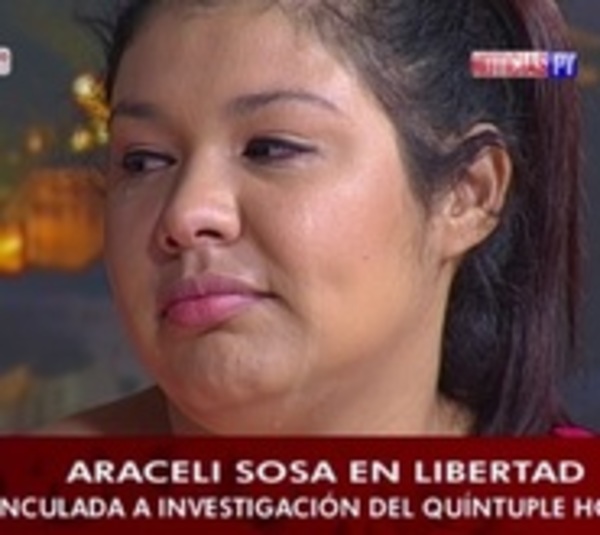 Araceli Sosa: "Miraba de dónde colgarme para suicidarme en la cárcel" - Paraguay.com