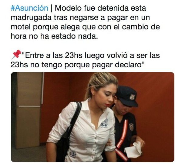 Maga pegó el grito al cielo porque dijeron que fue detenida por no pagar el 'telo'