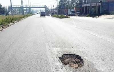 Ruta 3, deteriorada antes de inaugurarse - Edicion Impresa - ABC Color