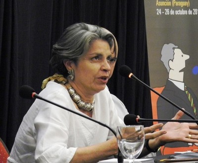 "Manifestantes" atacaron la casa de la historiadora Milda Rivarola » Ñanduti