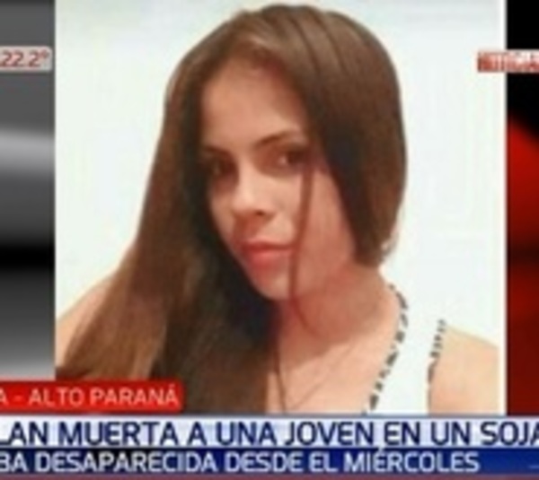 Hallan muerta a mujer en un sojal de Alto Paraná - Paraguay.com