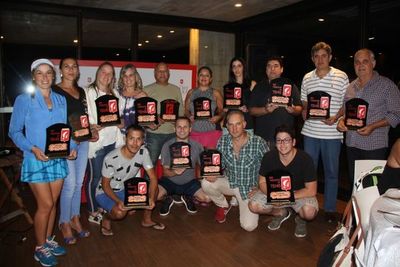 El Weekend de tenis del Rakiura premió a los mejores