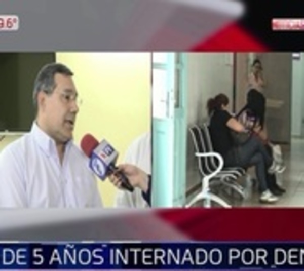 Niño de 5 años está en terapia intensiva con síntomas de dengue grave - Paraguay.com