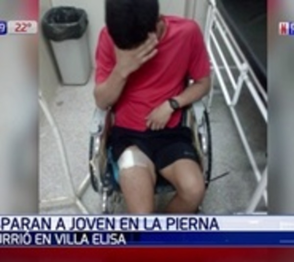 Presuntos adictos balean a un joven en la pierna - Paraguay.com