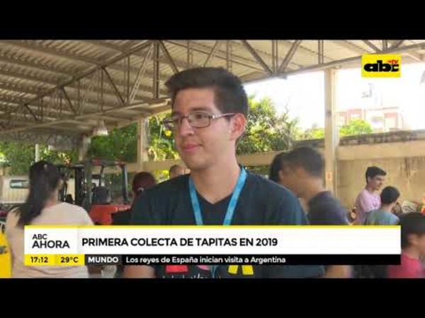 Primera colecta de tapitas del 2019 - Tv - ABC Color