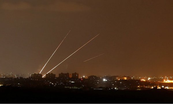 Alerta en Israel: Interceptan una ráfaga de cohetes lanzados desde Gaza - ADN Paraguayo