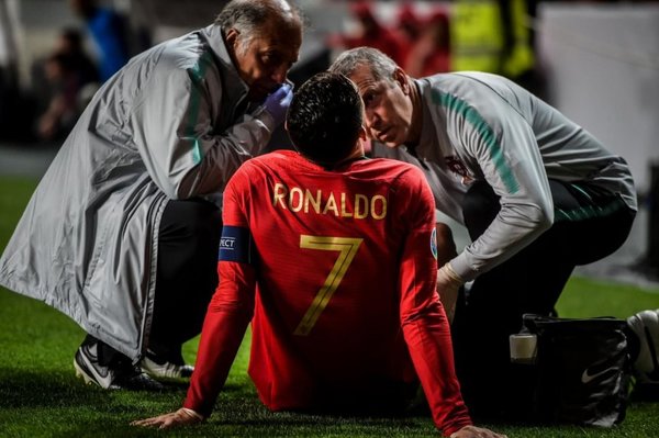 Cristiano Ronaldo sustituido por lesión | Paraguay en Noticias