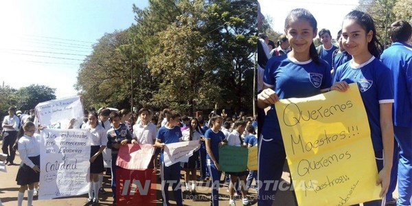 NATALIO: EXIGEN REPOSICIÓN DE RUBROS EN AL MENOS 4 INSTITUCIONES EDUCATIVAS.