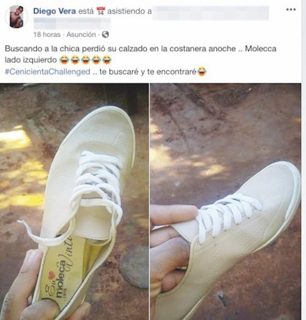 Buscó a la “Cenicienta” y ¡la encontró!