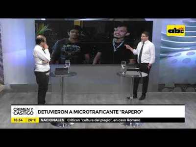 Detuvieron a micro traficante “rapero” - Tv - ABC Color