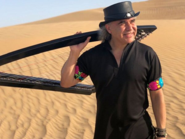 El arpista internacional Víctor Espínola debuta en el Municipal