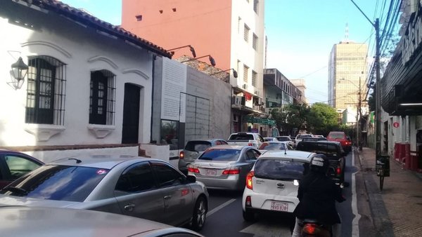 Microcentro ya es un caos | Paraguay en Noticias