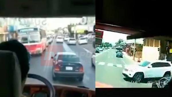 INSTAN A CONDUCTORES A DAR PASO A VEHÍCULOS DE EMERGENCIA.