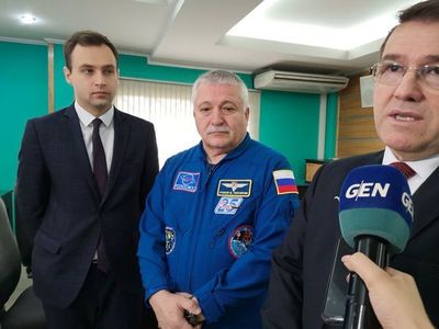 Cosmonauta ruso de larga trayectoria en Paraguay