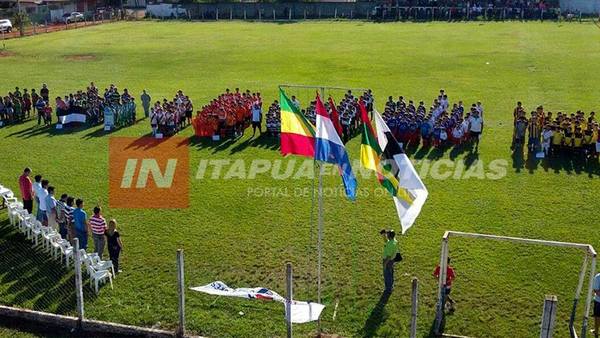 TORNEO DE ESCUELAS DE FÚTBOL ES UN ÉXITO EN CNEL. BOGADO.