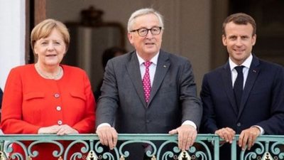 Juncker, Macron y Merkel unen fuerzas para equilibrar la relación con China | .::Agencia IP::.