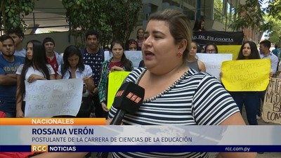 Estudiantes de Santaní sientan postura ante examen de ingreso postergado
