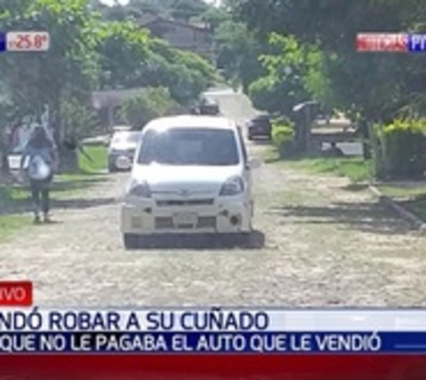 Roba a su excuñado por no pagarle el auto que le vendió - Paraguay.com