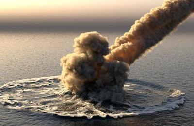Revelan imágenes del meteorito 10 veces más poderoso que la bomba atómica que impactó en el mar de Bering - C9N