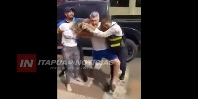 PMT Y CONDUCTORA SE AGARRARON DE LOS PELOS EN PLENA CALLE