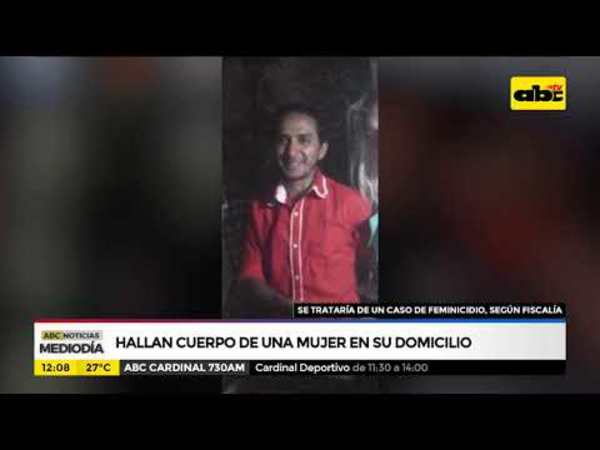 Hallan cuerpo de una mujer en su domicilio - Tv - ABC Color