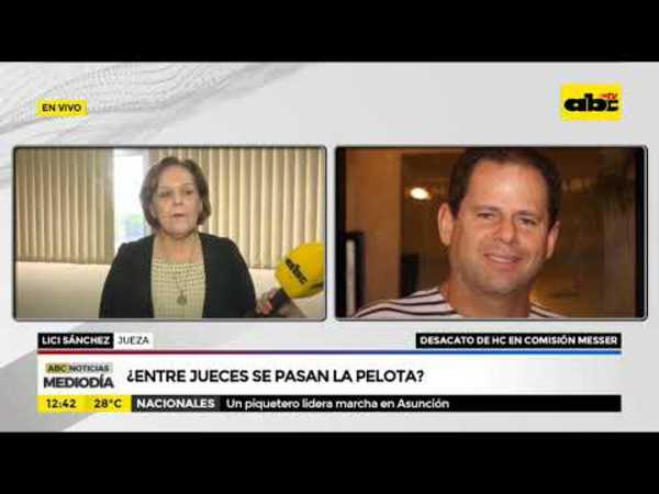 Entre jueces se pasan la pelota - Tv - ABC Color