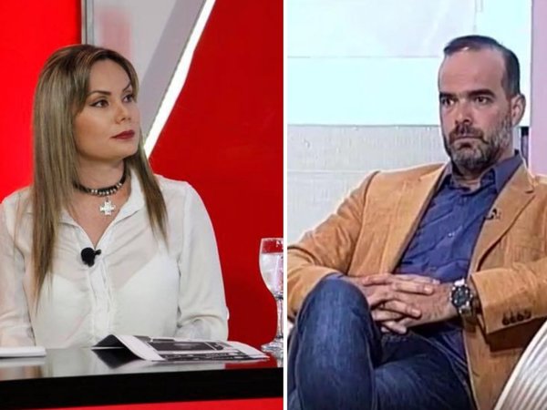 Tenso momento entre Dahiana y Álvaro Mora