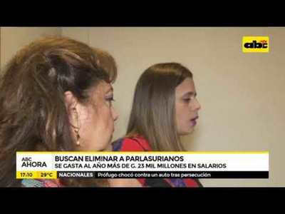 Buscan eliminar a Parlasurianos - Tv - ABC Color