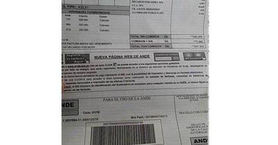Secretarí­a del Consumidor insta a usuarios de ANDE a denunciar exorbitantes aumentos de facturas | Paraguay en Noticias 