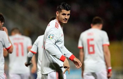 Triunfó con doblete de Morata | Paraguay en Noticias 