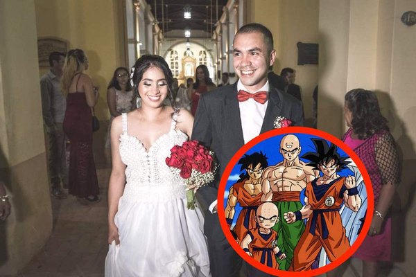Fanáticos se casan con temas de ¡Dragon Ball!