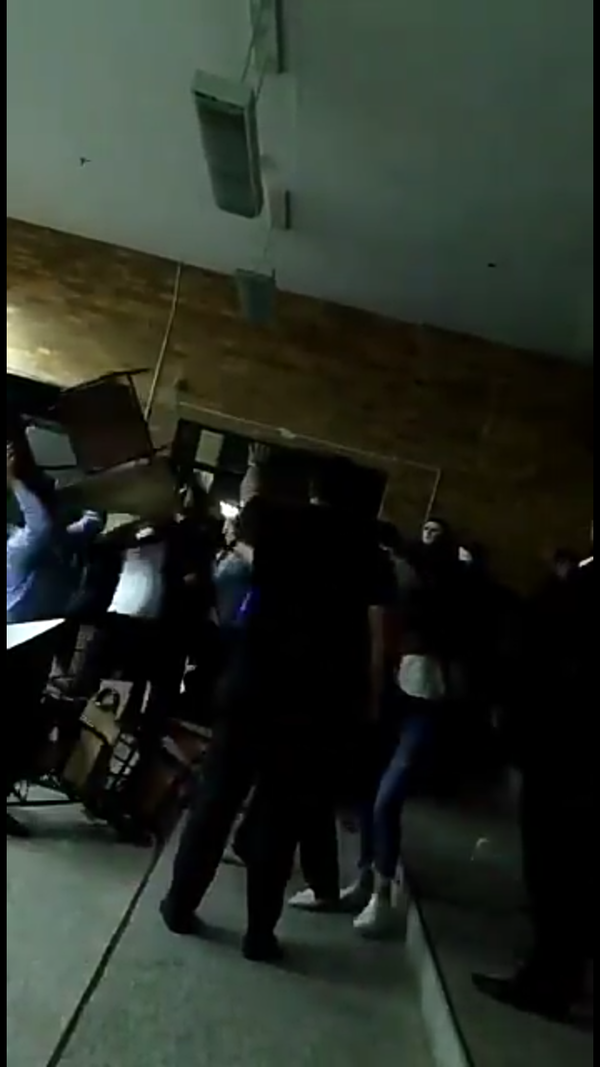 Pelea en la Facultad de Derecho (UNA)