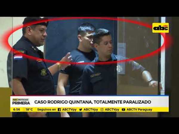 Caso Rodrigo Quintana, totalmente paralizado - Tv - ABC Color