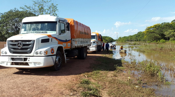 Varias comunidades siguen bajo agua en Concepción - ADN Paraguayo