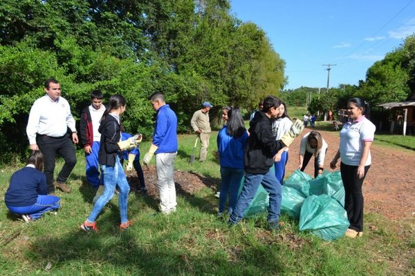 Operativo de limpieza en San Juan | Paraguay en Noticias