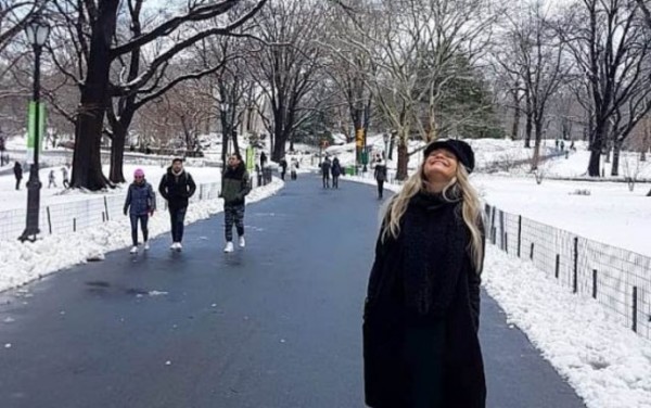 El Frío De Nueva York Que No Venció A Fátima Fernández
