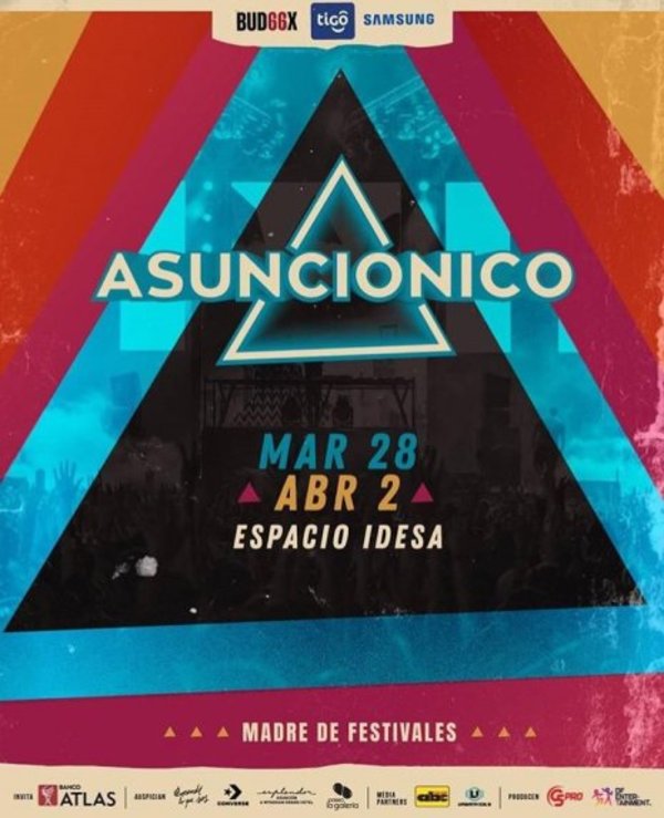 Asunciónico, el festival más importante, está listo para vibrar con buena música - Periodismo Joven - ABC Color