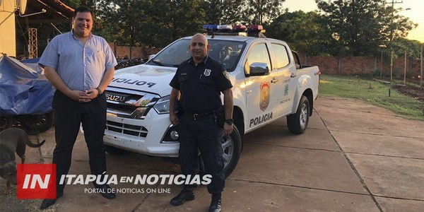 COMISARÍA 10 DE FRAM RECEPCIONÓ NUEVA PATRULLERA 0 KM.