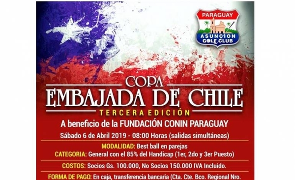 HOY / Benéfica "Copa Embajada de Chile" abre su temporada 2019