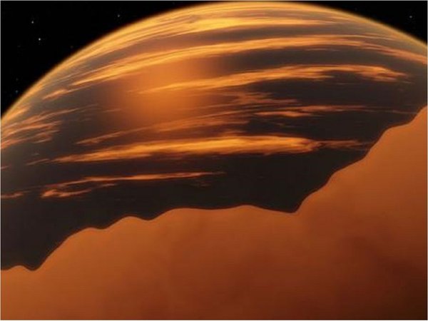 Descubren nubes de hierro y silicatos en atmósfera de exoplaneta